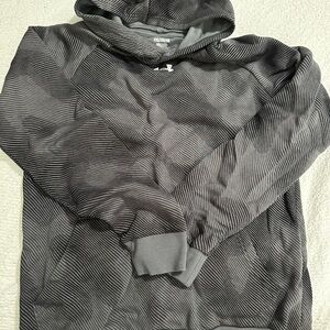 Under Armour Charcoal Striped Pullover